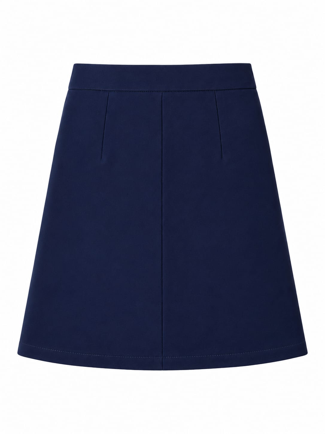 French Toast Girls' Double-Buckle Pleated School Uniform Skirt – Khaki & Navy Blue