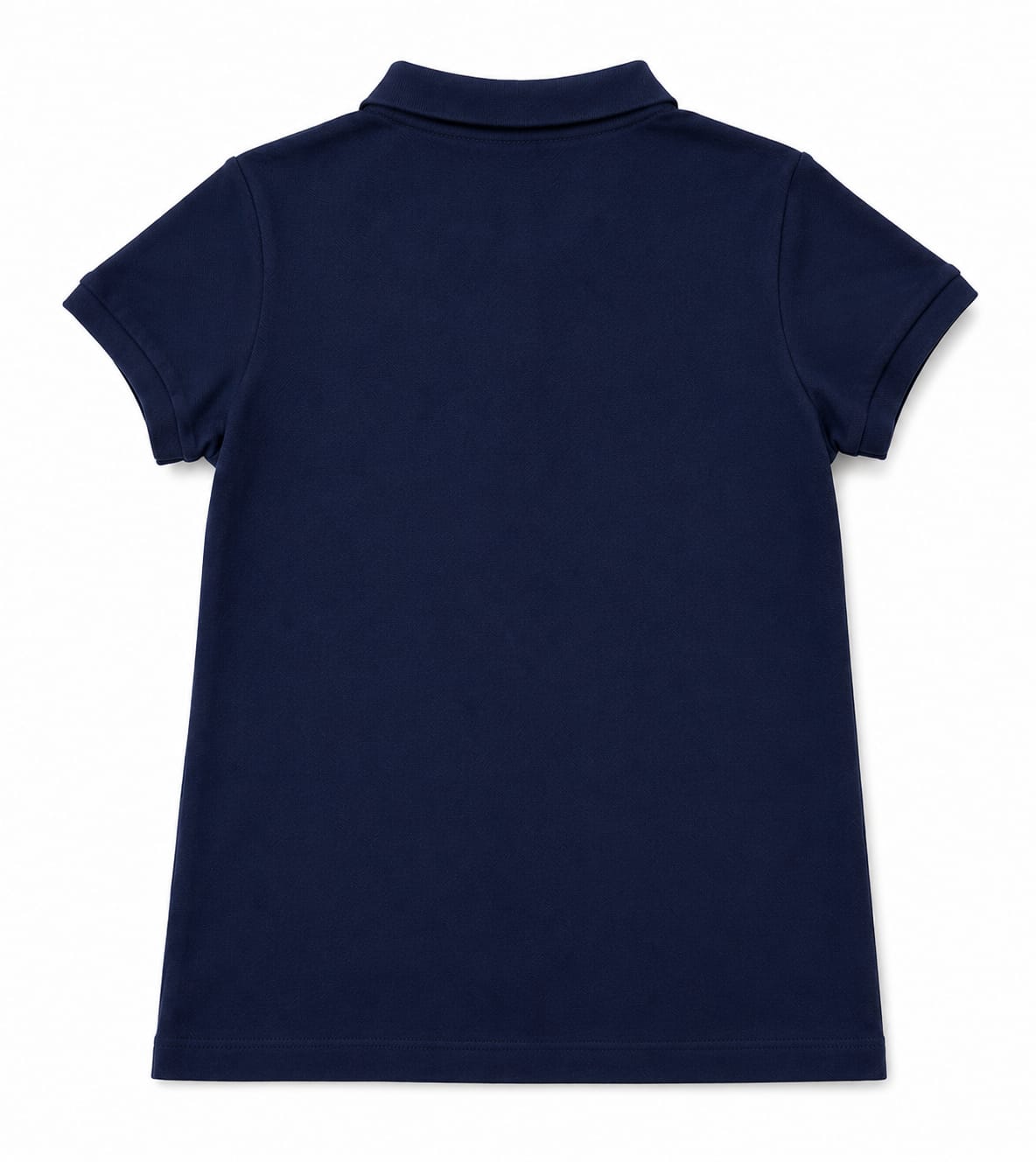 IZOD Girls' Performance Short-Sleeve School Uniform Polo Shirt – Navy