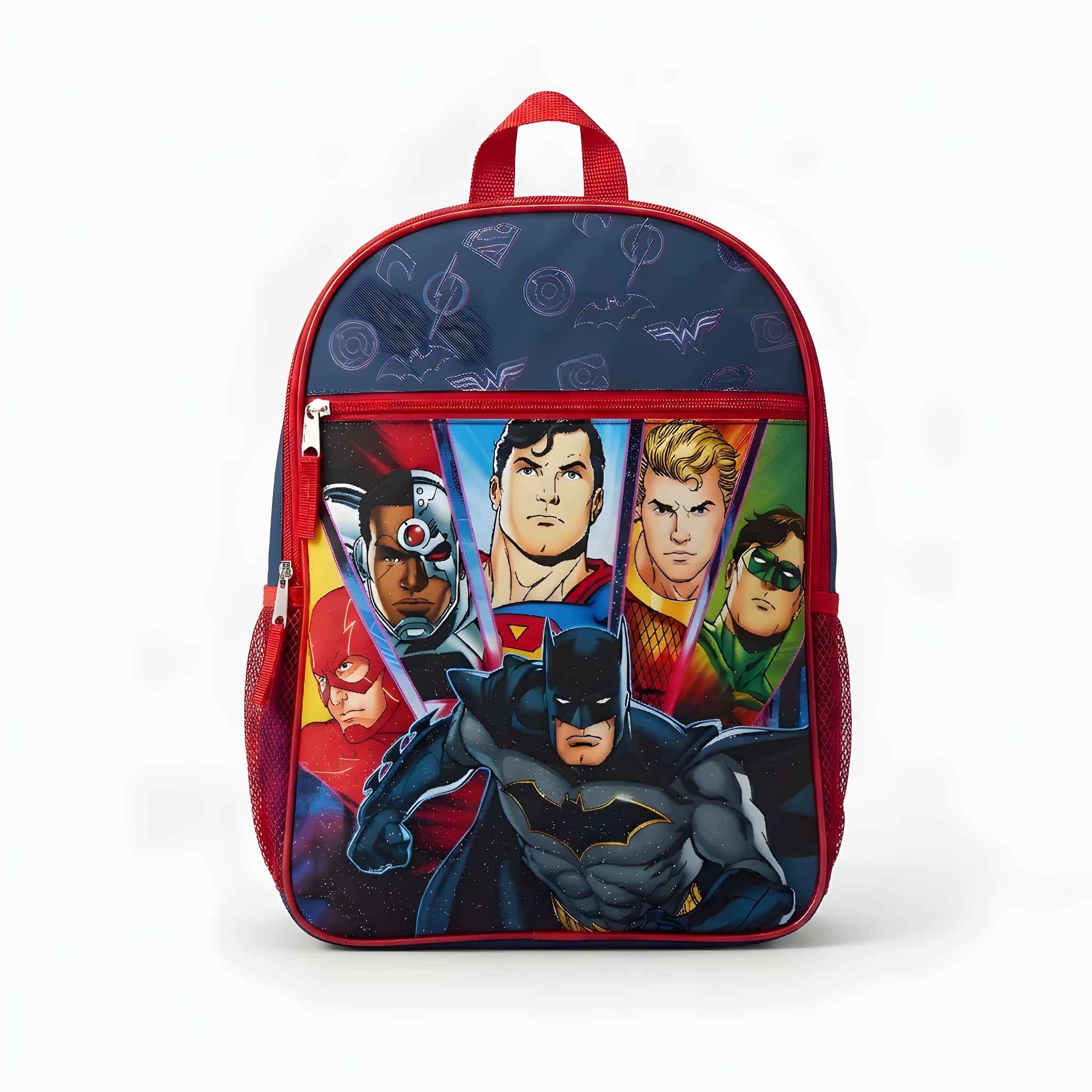 DC Comics Justice League Kids' School Backpack – Action Graphic Print