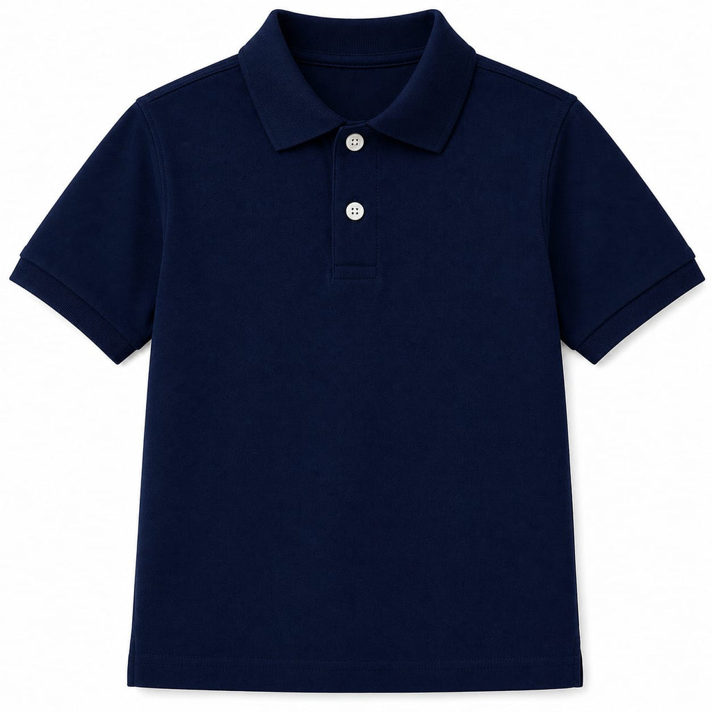 The Children's Place Boys' Short-Sleeve Soft Piqué School Uniform Polo Shirt
