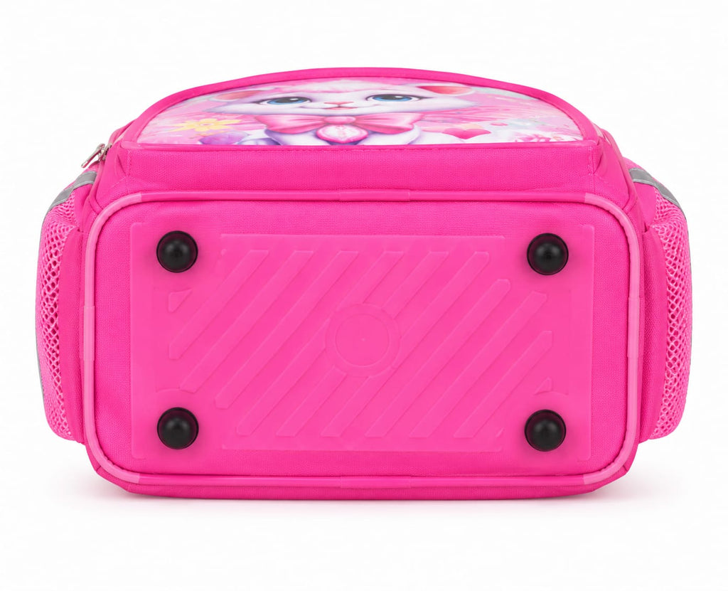 Girls' 3D Cute Kitty EVA Hard Shell School Backpack – Pink