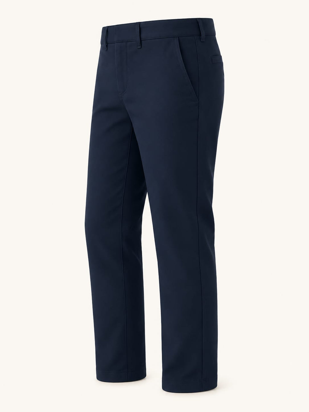 Girls' Flat-Front School Uniform Pants – Navy Blue & Khaki