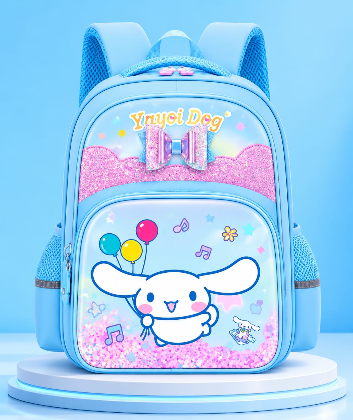 Kids' Kuromi Multi-Compartment Water-Resistant School Backpack – 4 Colors