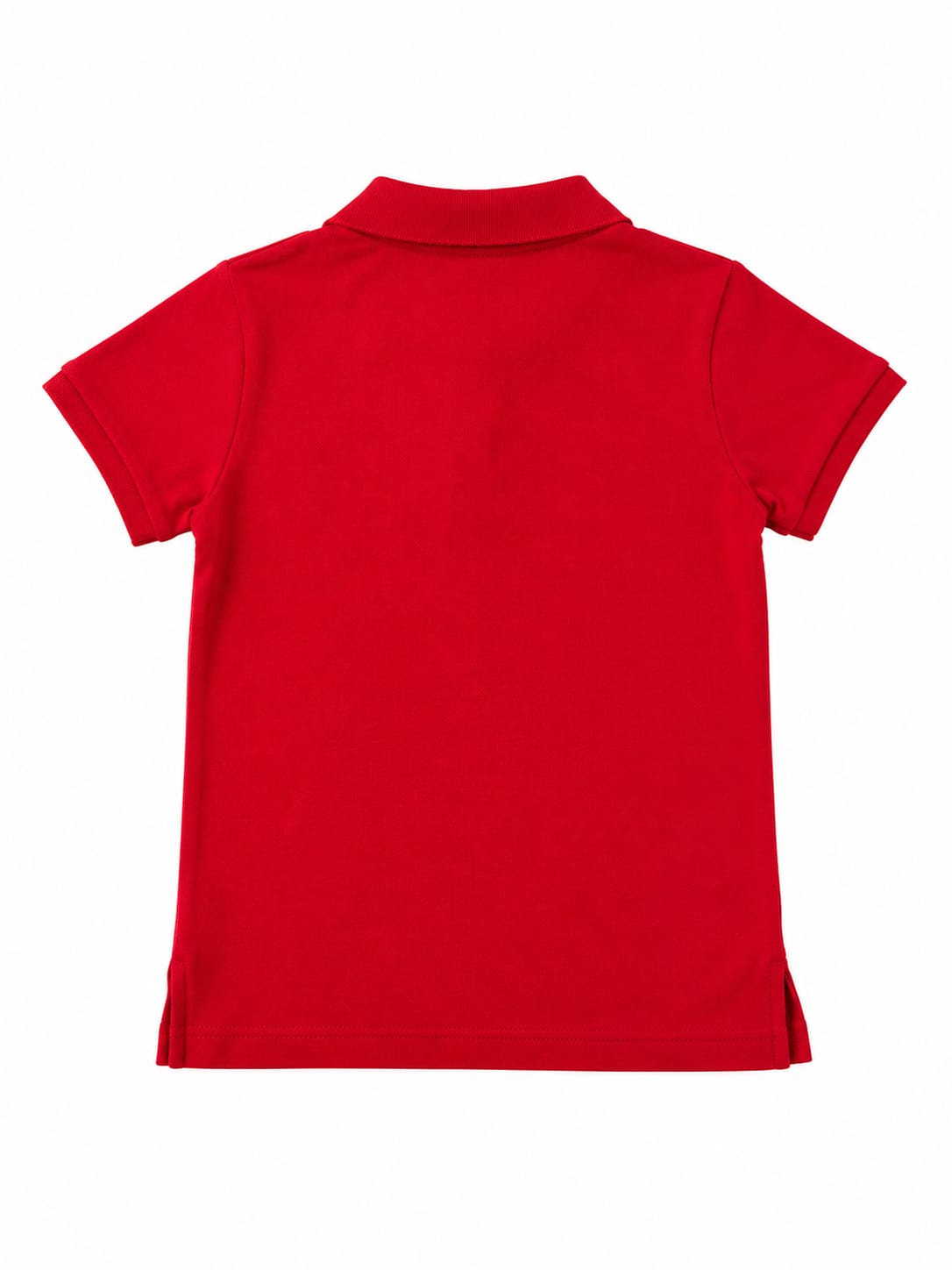 Nautica Girls' Short-Sleeve School Uniform Polo Shirt – Red