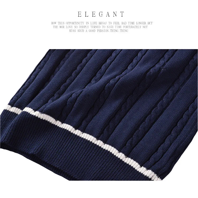 School Uniform Sweater For Women And Men College British Japanese JK V-Neck Girls Boys Vest Cotton Outerwear Knitting Waistcoat