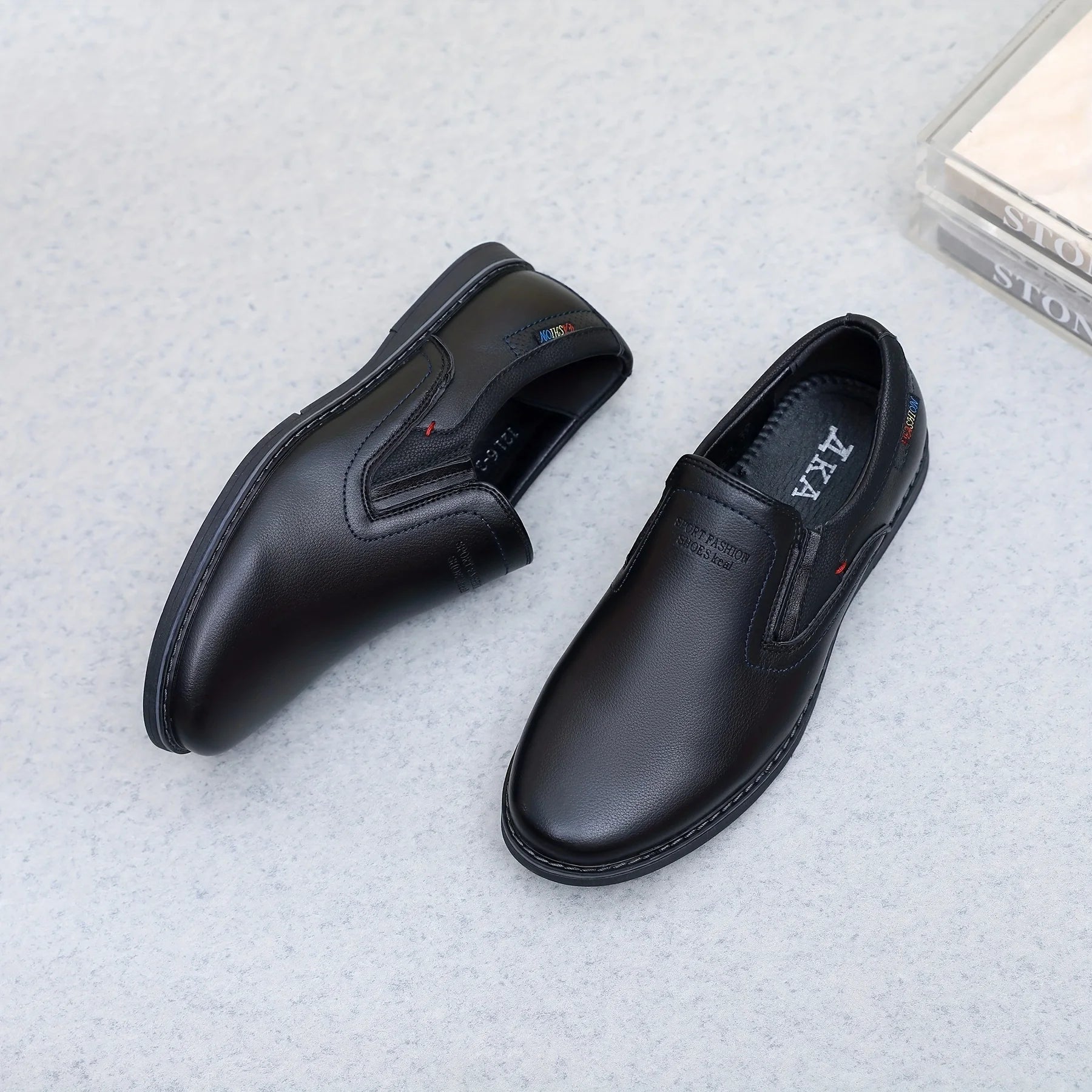 Kids Boys Black Lace Up Oxford Shoes Formal School Uniform Footwear For Boys
