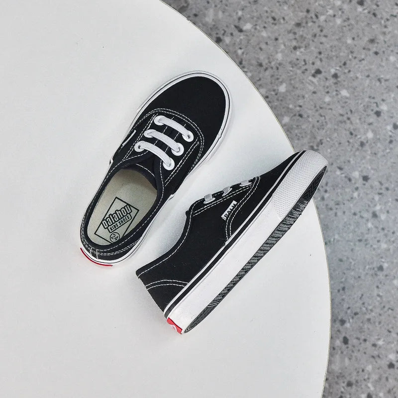Kid Sneakers 2025 Summer New Kids Canvas Shoe Small Medium Large Kid Shoe Allmatch Women Sneaker Boy Shoes Parent-child Shoes