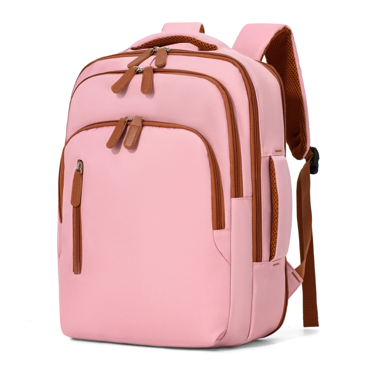 High School Backpack for Girls, Stylish School Bag for Junior High and College Students, Large Capacity Laptop Backpack for Men, Suitable for Business Trips, Commuting, and Outdoor Activities