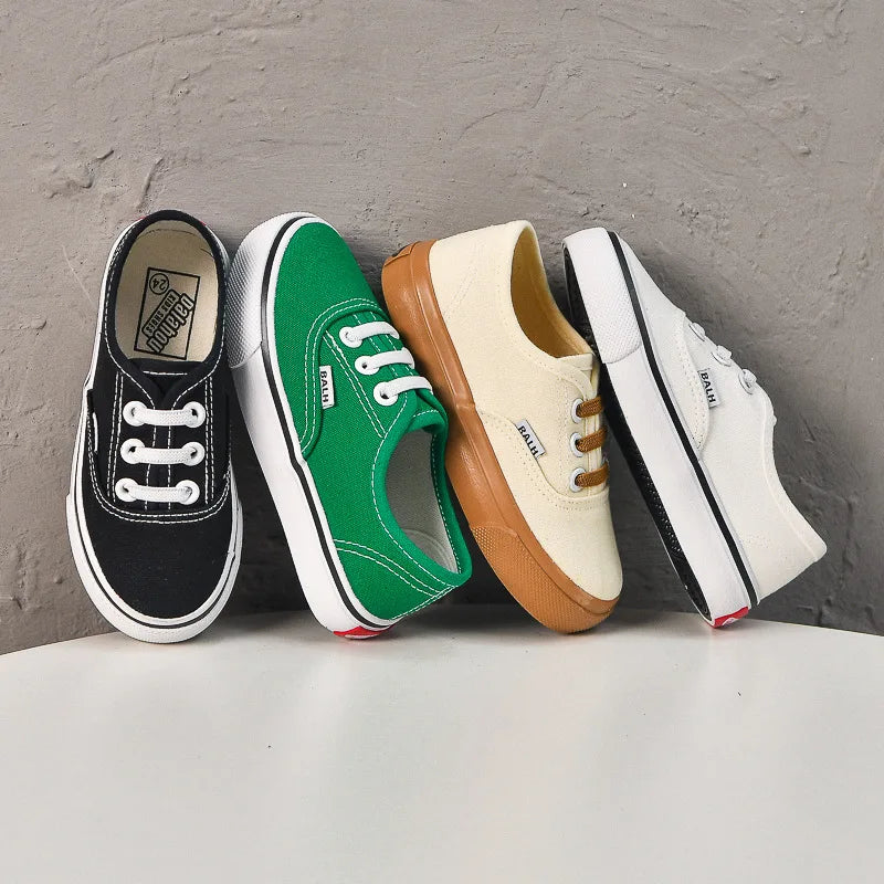Kid Sneakers 2025 Summer New Kids Canvas Shoe Small Medium Large Kid Shoe Allmatch Women Sneaker Boy Shoes Parent-child Shoes