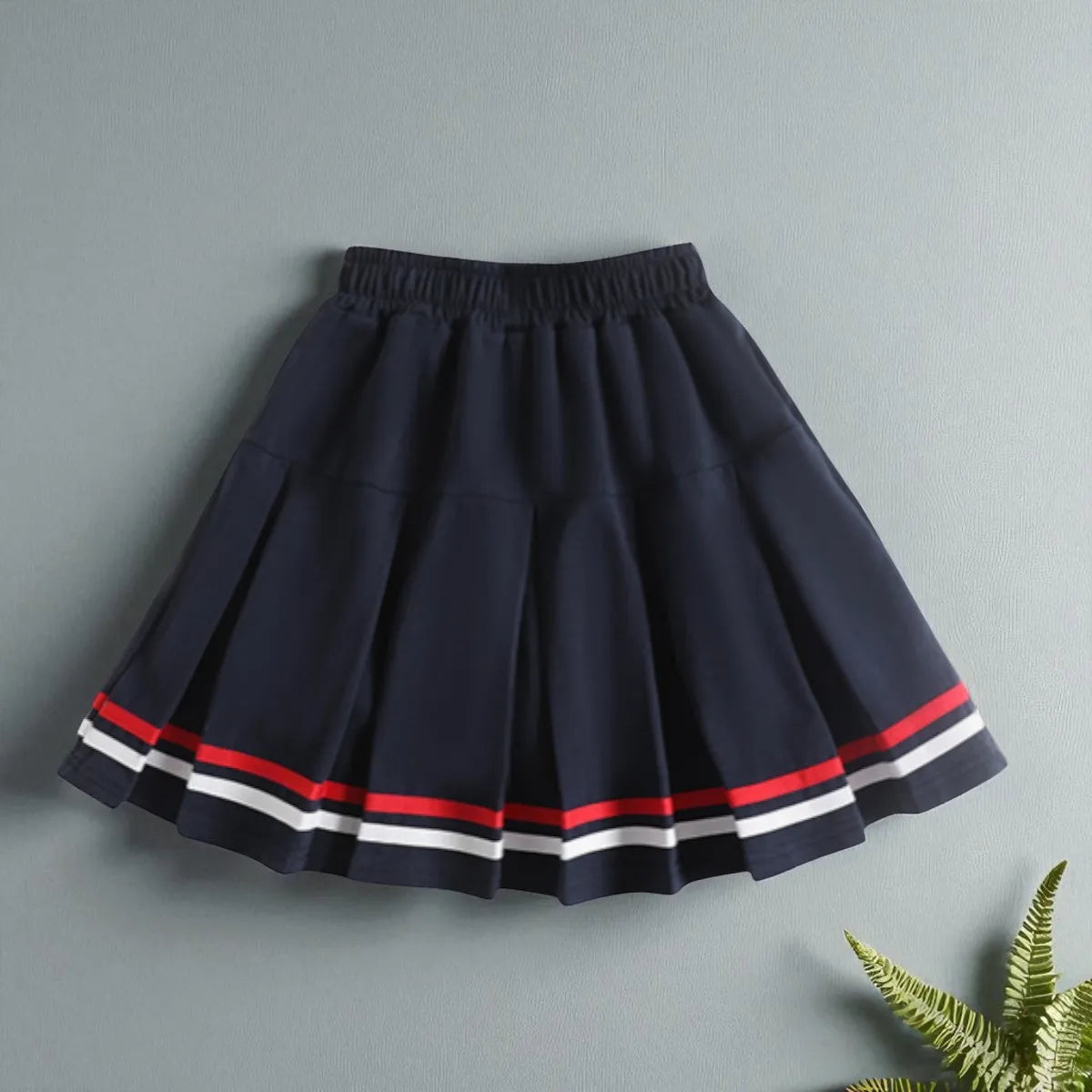 Summer Kids School Skirts for Girls Clothes Cotton School Uniform Teenagers Outfits Spring Children Costumes  6 8 10 12 13 Years