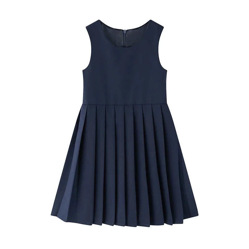 School Uniform Preppy Girls Clothes for Teenagers Baby Elegant Dress  Spring Autumn Children Costumes 8 10 12 13 Years