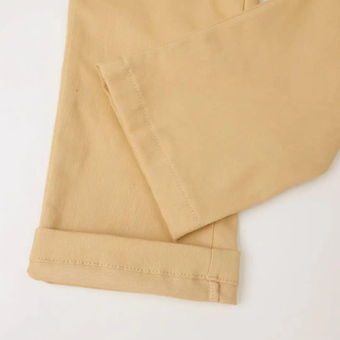 Boys' Khaki Pull-On Pants – Elastic Waist, Soft Fabric, Perfect for School & Play, Easy to Wear & Move In