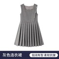 School Uniform Preppy Girls Clothes for Teenagers Baby Elegant Dress  Spring Autumn Children Costumes 8 10 12 13 Years