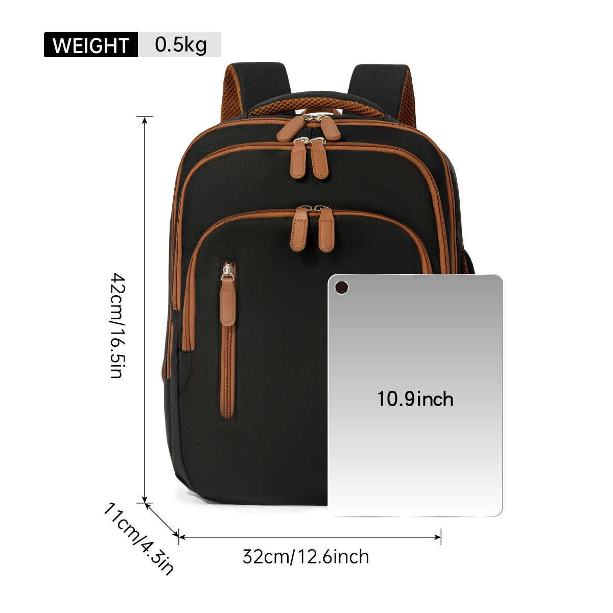 Mochila Escolar para Raparigas, Mala Escolar Elegante para Alunas do Ensino Básico e Secundário, Mochila Grande para Portátil para Homens, Adequada para Viagens de Negócios, Deslocações e Atividades ao Ar Livre