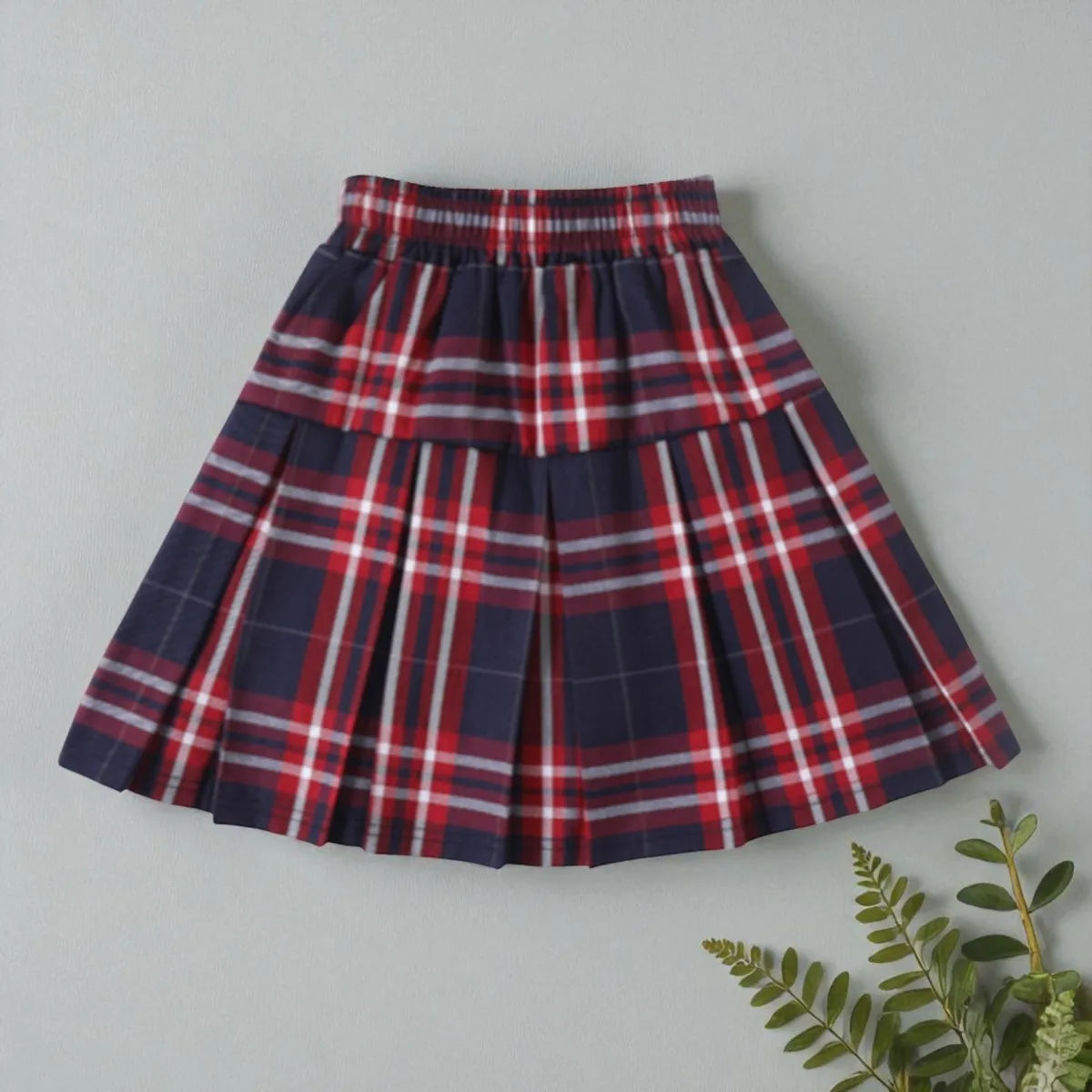 Summer Kids School Skirts for Girls Clothes Cotton School Uniform Teenagers Outfits Spring Children Costumes  6 8 10 12 13 Years