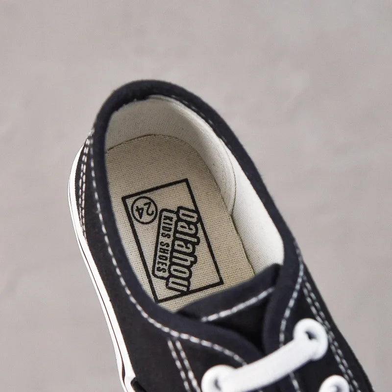 Kid Sneakers 2025 Summer New Kids Canvas Shoe Small Medium Large Kid Shoe Allmatch Women Sneaker Boy Shoes Parent-child Shoes
