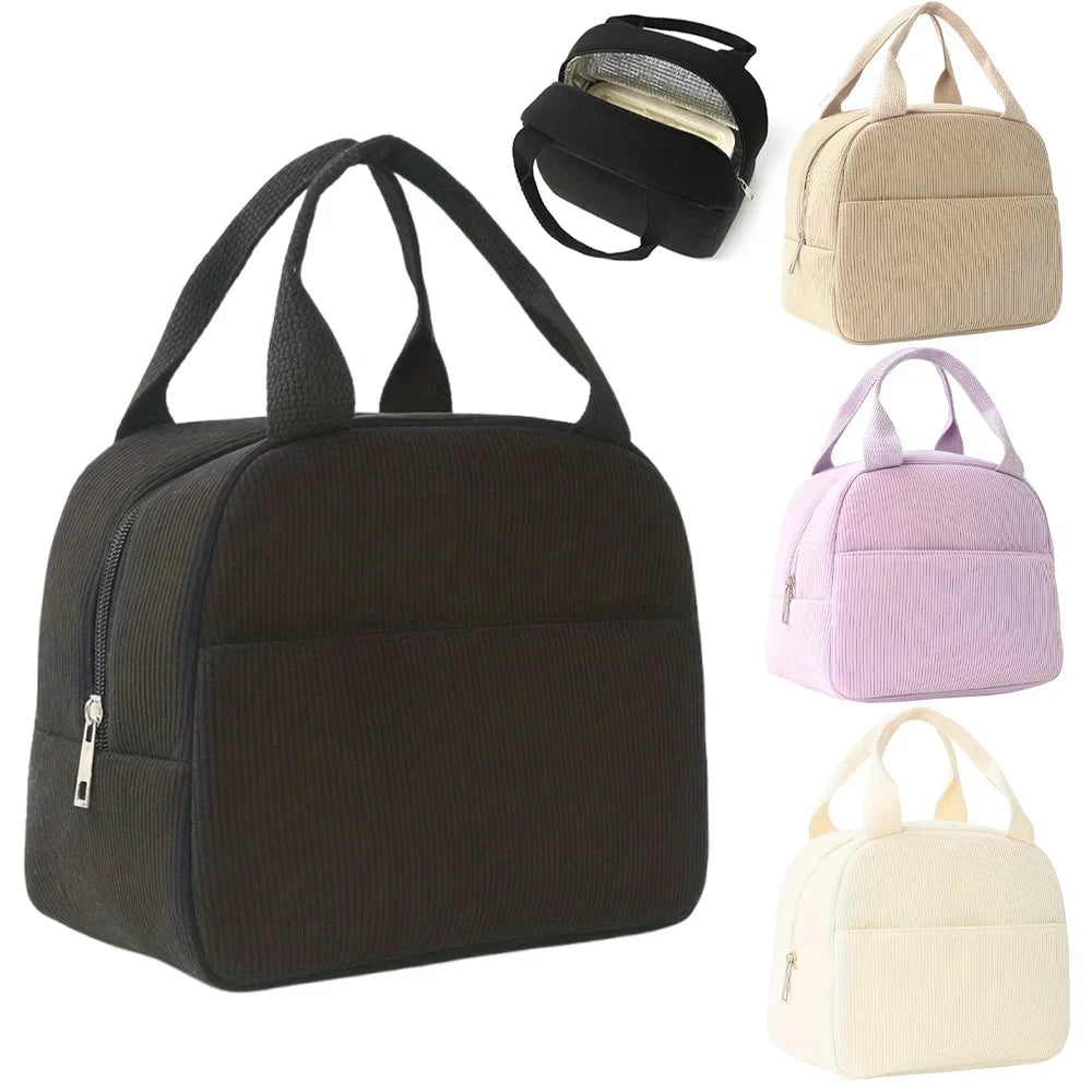 Lunch Bag for Women Men Cute Lunch Bag Insulated Lunch Box with Reusable Lunchbag for Work, Picnic, Beach or Travel