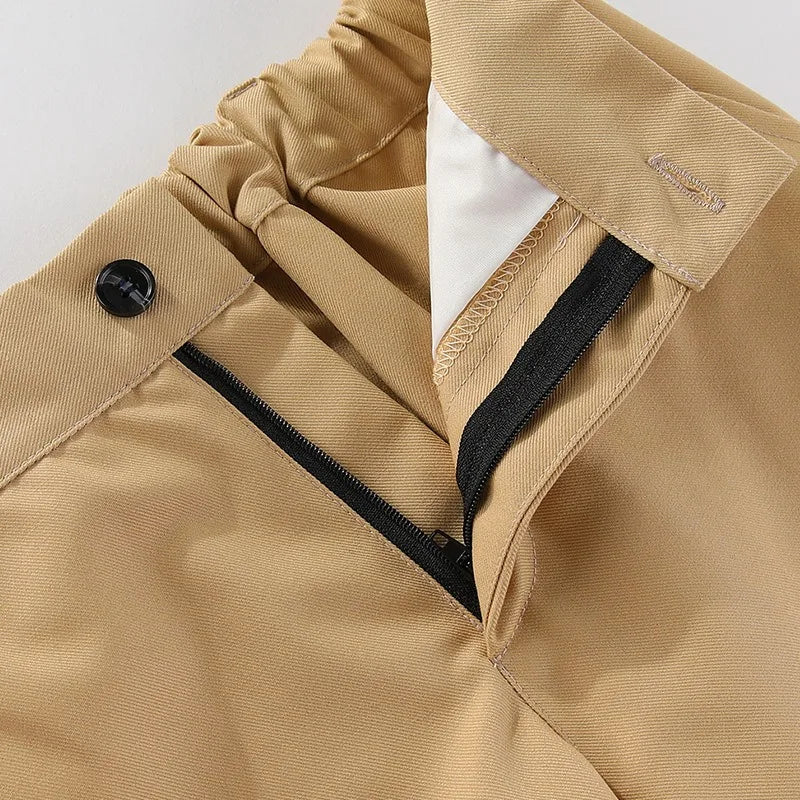 Boys School Uniform Shorts Summer 2026 Anti-Wrinkle No-Iron Formal Shorts for Kids Daily School & Ceremony Children Outfits