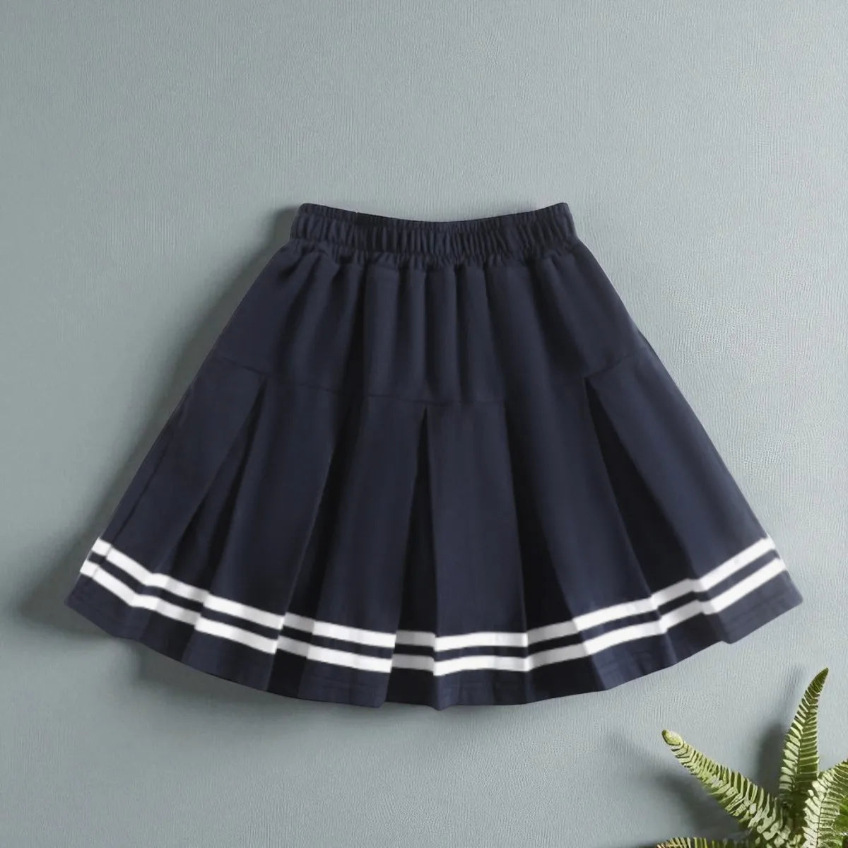 Summer Kids School Skirts for Girls Clothes Cotton School Uniform Teenagers Outfits Spring Children Costumes  6 8 10 12 13 Years