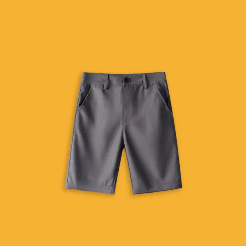 Boys School Uniform Shorts Summer 2026 Anti-Wrinkle No-Iron Formal Shorts for Kids Daily School & Ceremony Children Outfits