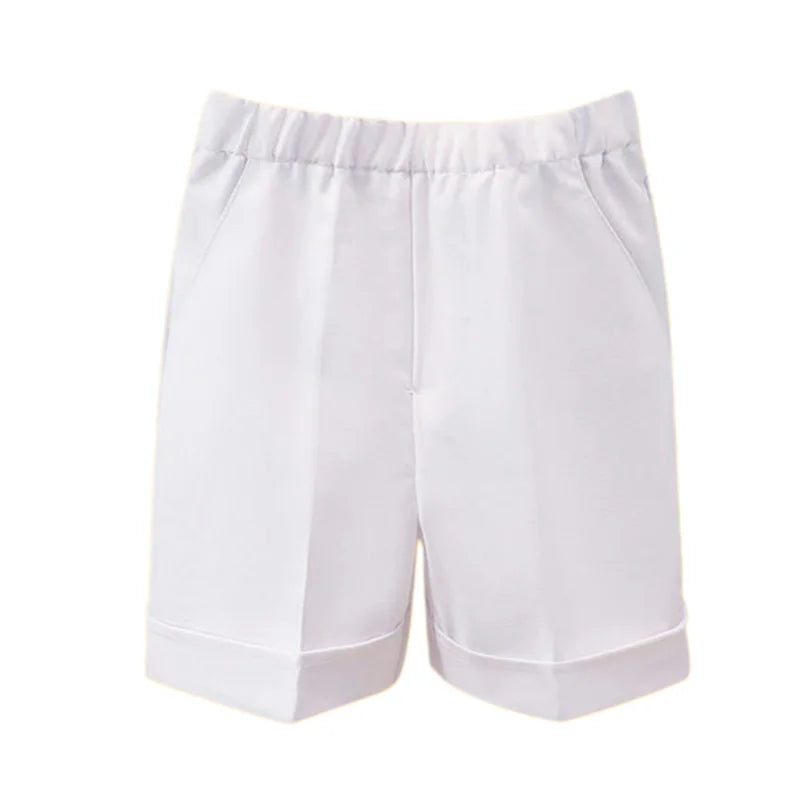 Boys' Versatile Lightweight Mid-Length Summer Shorts Children's School Uniform Performance Shorts