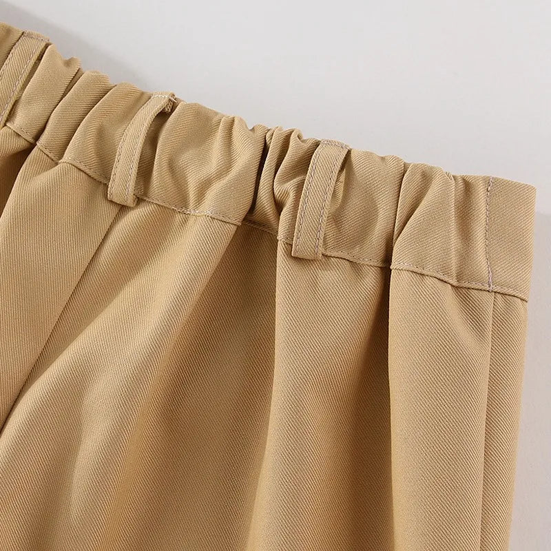 Boys School Uniform Shorts Summer 2026 Anti-Wrinkle No-Iron Formal Shorts for Kids Daily School & Ceremony Children Outfits