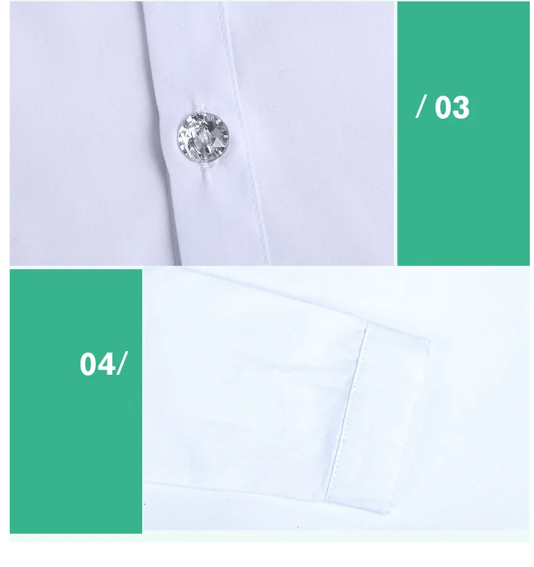Baby Toddler Teenage Clothes School Uniform Boys Shirts White Long Sleeve Turn-down Collar Kids Shirt For Boys Children Tops