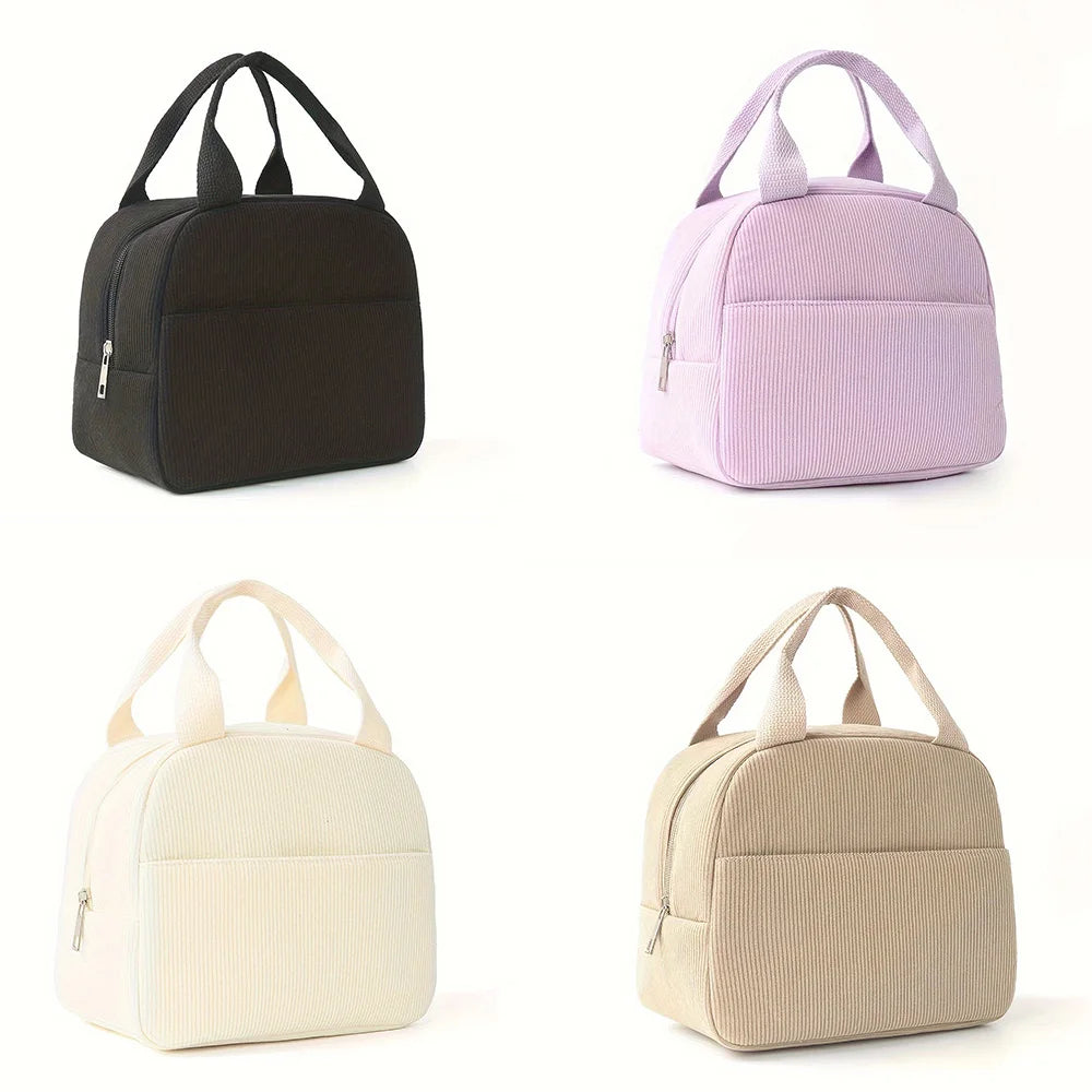 Lunch Bag for Women Men Cute Lunch Bag Insulated Lunch Box with Reusable Lunchbag for Work, Picnic, Beach or Travel
