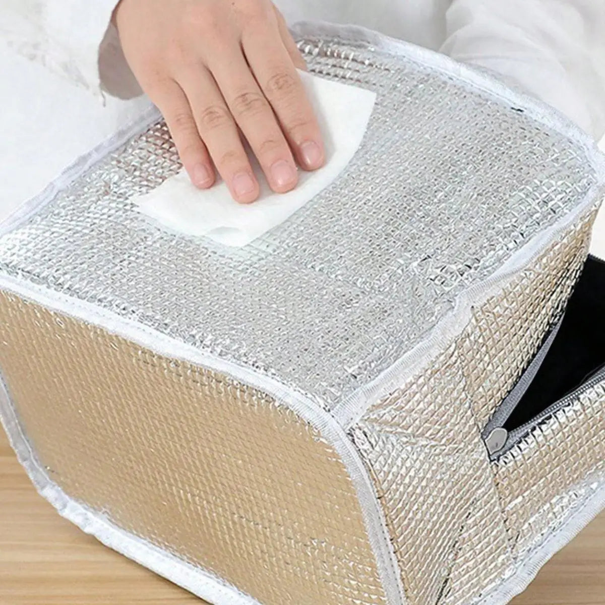 1pc Reusable Lunch Bag Ideal for work Travelling Convenient and practical Keeps you cold and warm