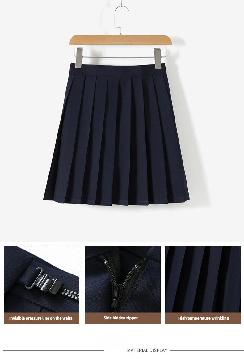 Japanese School Uniform Girls Fashion Versatile College Style Fresh Sweet Jk Suit Basic Sailor Suit Female Long-sleeved Suit New