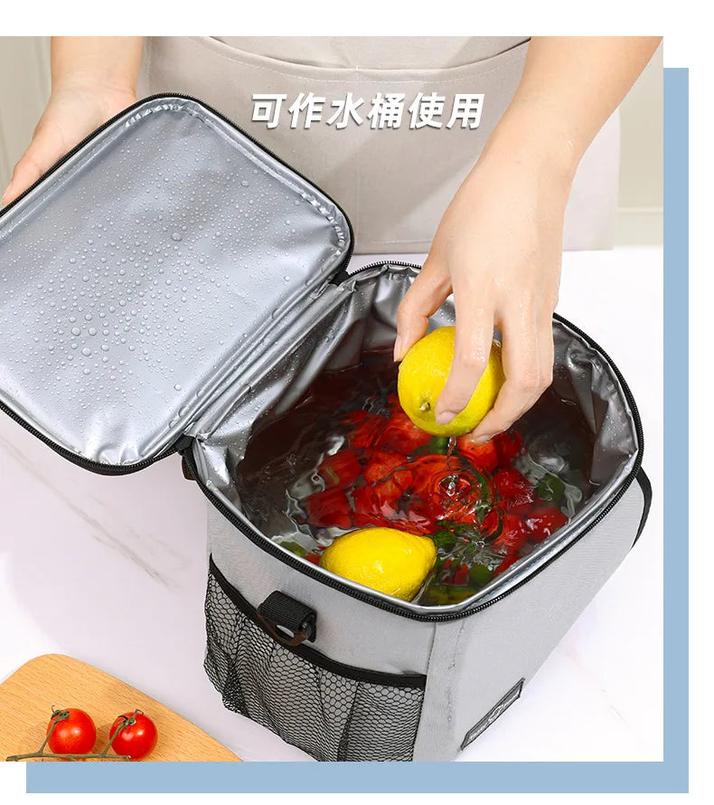 Insulated Lunch Bag Large Lunch Bags For Women Men Reusable Lunch Bag With Adjustable Shoulder Strap