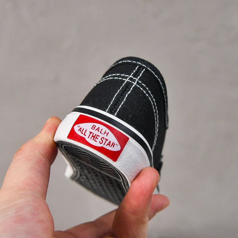Kid Sneakers 2025 Summer New Kids Canvas Shoe Small Medium Large Kid Shoe Allmatch Women Sneaker Boy Shoes Parent-child Shoes
