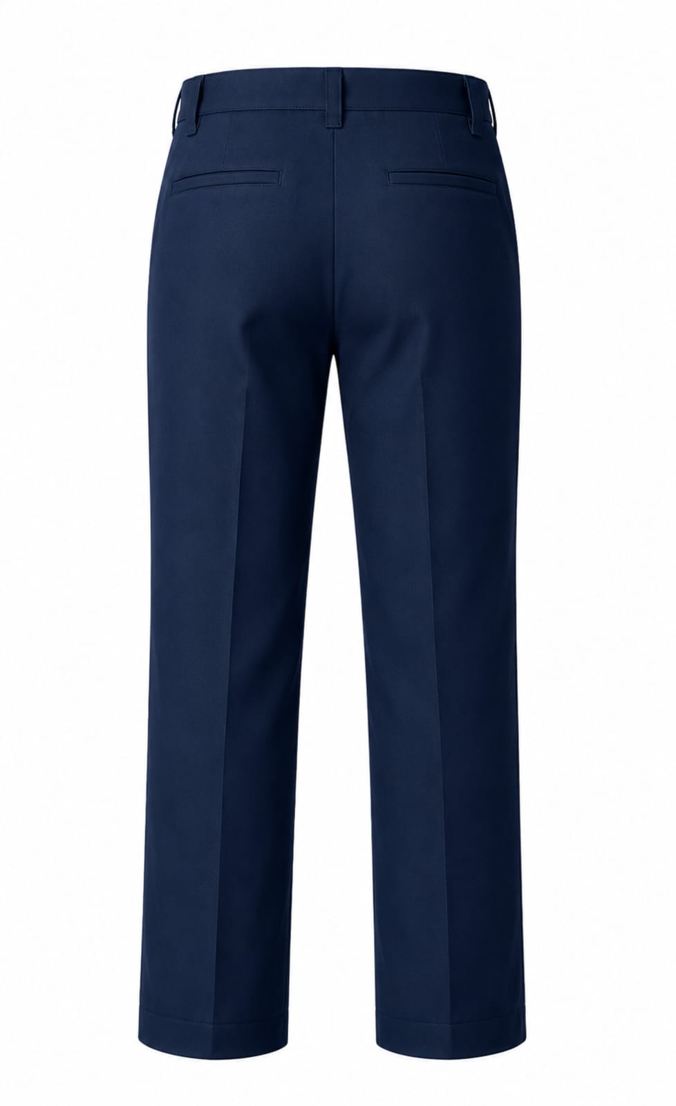 Boys' Flat-Front Straight-Leg Uniform Pants – Khaki & Navy