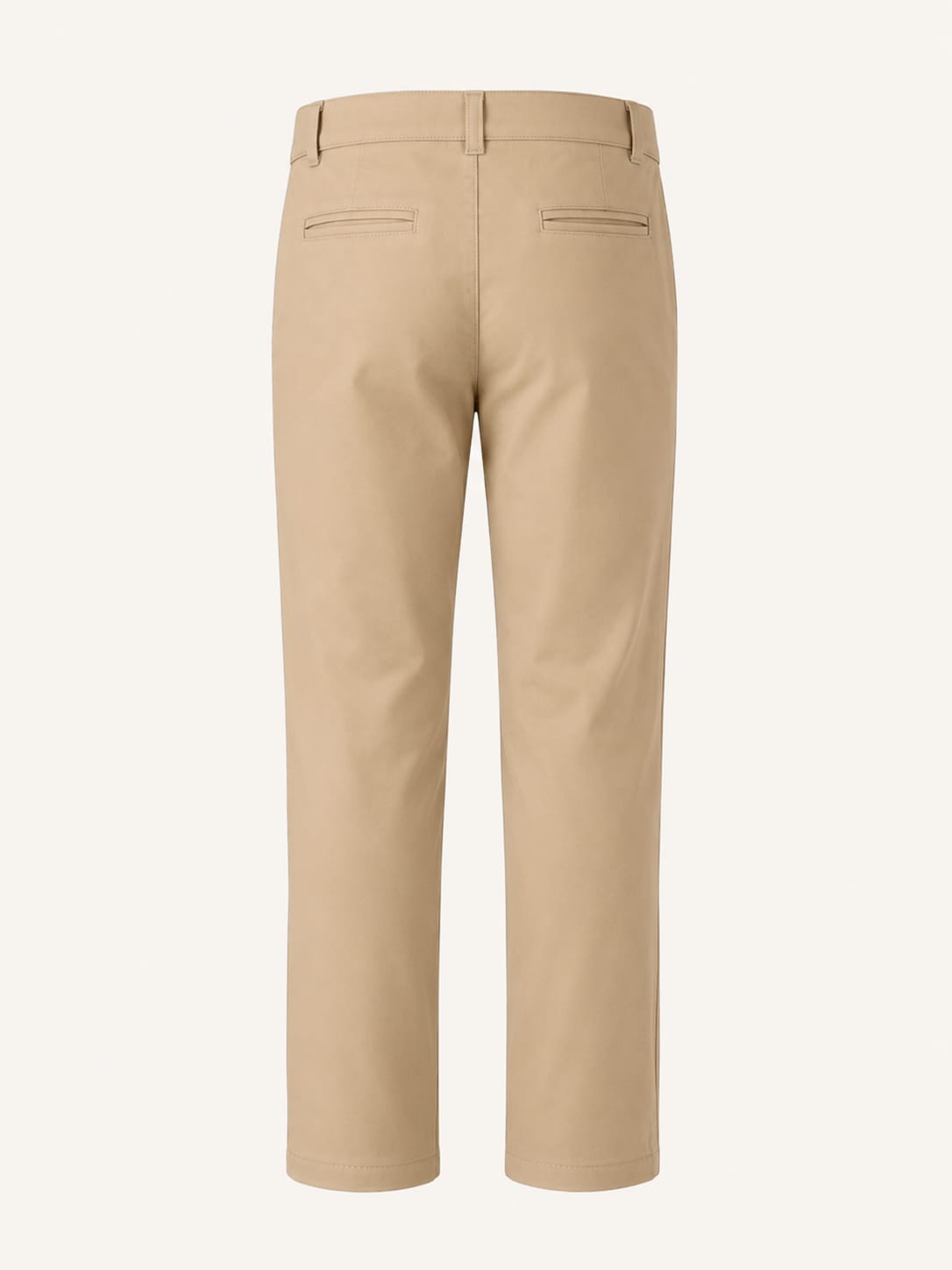 Girls' Flat-Front School Uniform Pants – Navy Blue & Khaki