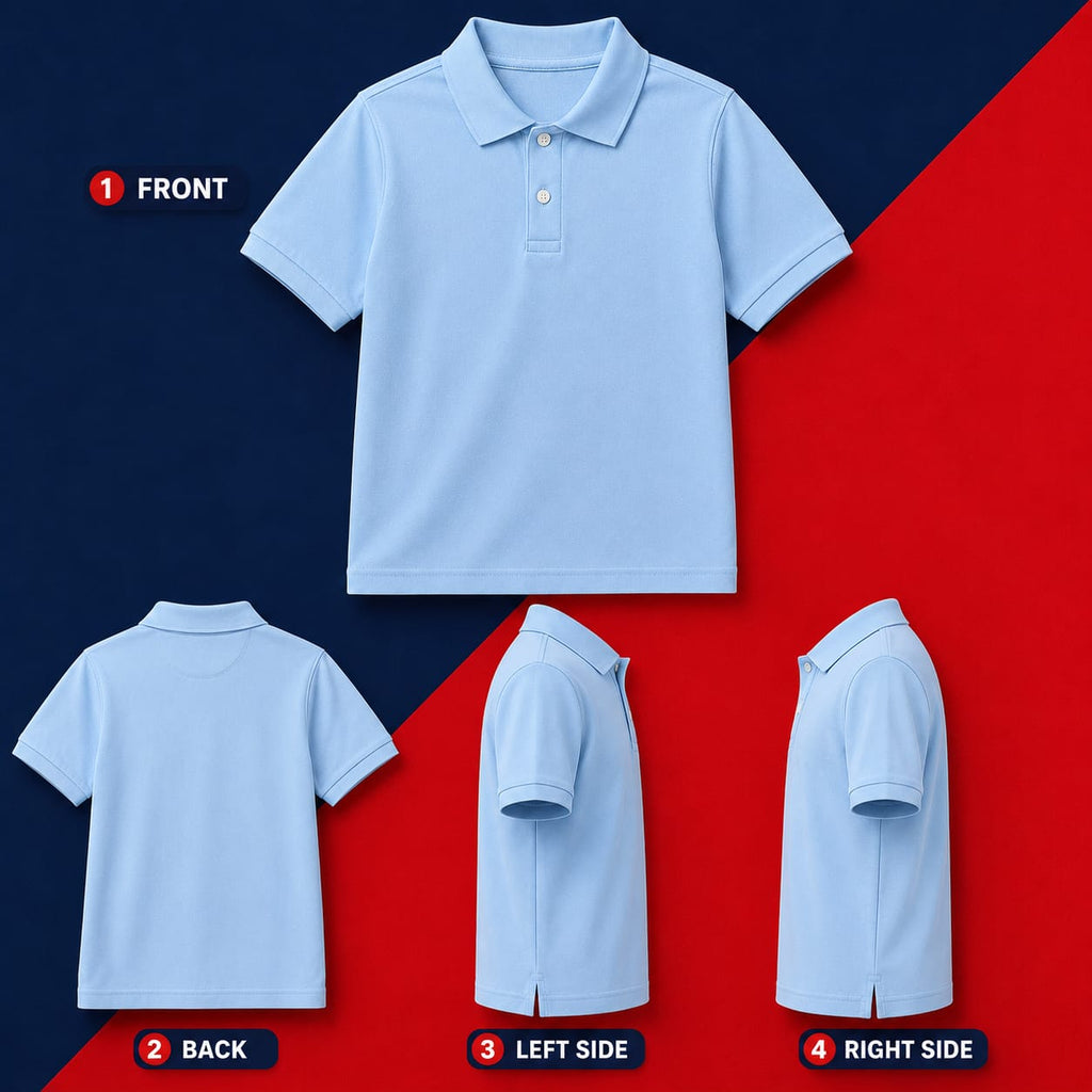 The Children's Place Boys' Short-Sleeve Soft Piqué School Uniform Polo Shirt